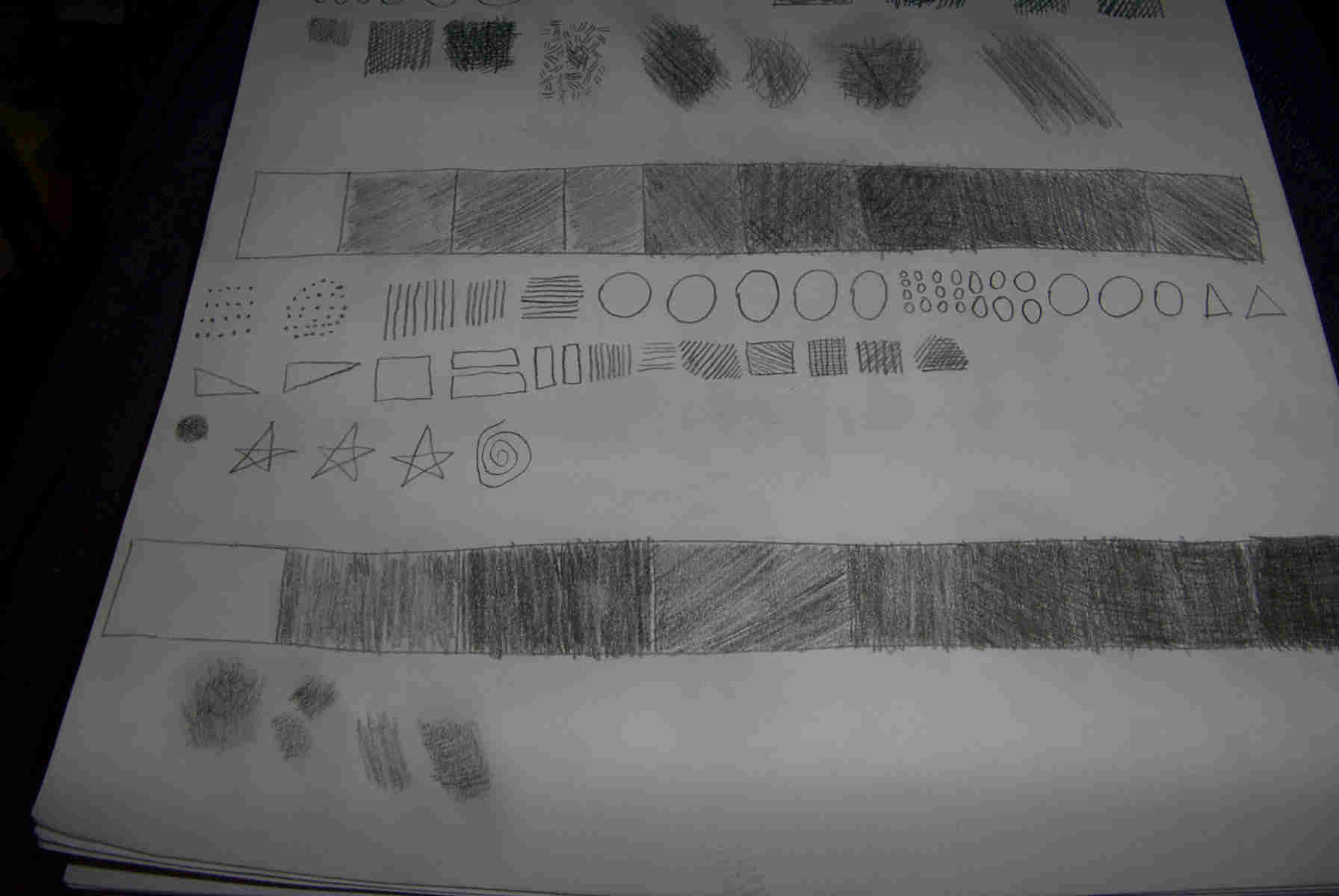 Basic Drawing and Shading Exercises part 2